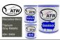Preview: Mercedes-Benz, Titanium Gray Metallic, 494 / 8494: 1L Lackdose + 1L Klarlack + 500ml Härter - Set, von ATW Autoteile West.